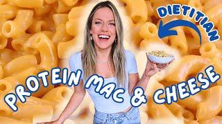 Healthy Mac & Cheese | Better For You Meals with a Dietitian | Protein & Fiber | Quick & Easy Recipe