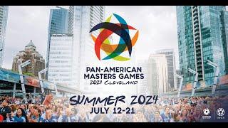 2024 Pan-American Masters Games Heads to Cleveland, Ohio, U.S.A.