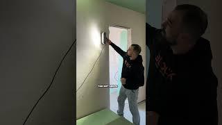 Стены до малярки. Почему они кривые? #ремонт