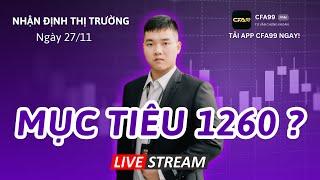 Nhận Định Thị Trường Chứng Khoán 27/11: Vnindex Dụ Cầu Hay Tăng Trong Nghi Ngờ? Phân Tích Cổ Phiếu