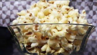 5 minutes snack recipe | Black pepper popcorn recipe in urdu/hindi