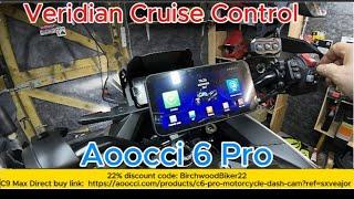 Veridian Cruise +Aoocci C6pro Install on the Honda NC750x DCT