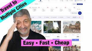 How to book multiple city CHEAP flights using Air Wander