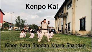 Kihon Kata Shodan Khara Shandan || Kenpo Kai Senior Kata