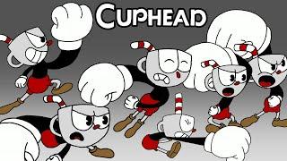 Cuphead All Bosses With One Super Punch (Three Different Supers) (FAN MADE ANIMATION)