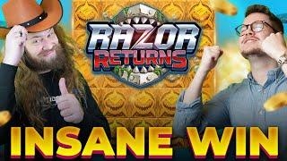 ABSOLUTELY INSANE WIN ON RAZOR RETURNS (CRAZY SESSION) 