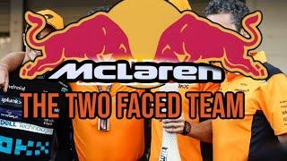 MCLAREN ARE  A TWO-FACED TEAM  !!!!