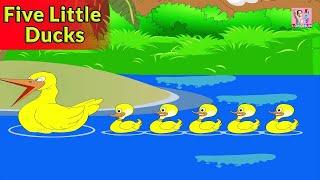 Five Little Ducks | Nursery Rhymes for Babies | Videos for Kids | @papakids_