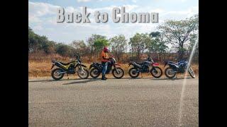 Motorbike riding in Africa! Finally Choma to Mbabala - Zambia Pt. 2