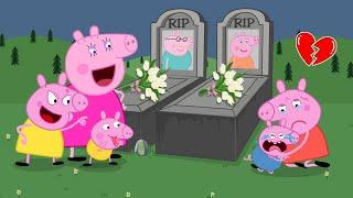 George's Family and Peppa's Family Sad Story... Peppa Pig Funny Animation