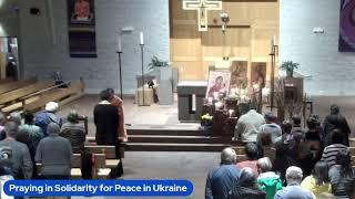 Praying in Solidarity for Peace in Ukraine