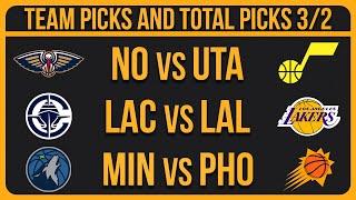 NBA Picks Today 3/2/25 NBA Picks and Predictions NBA Bets Today