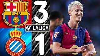  Barcelona vs. Espanyol [3-1] - Match Review (La Liga 2024/2025)