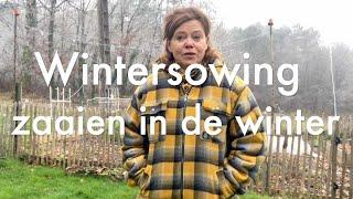 Ini's Moestuin #82 - Winter Sowing, buiten zaaien in de winter op een speciale manier. Het kan!