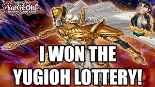 I WON the Yu-Gi-Oh! Lottery!