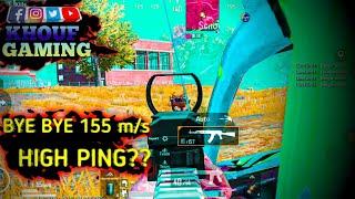 HIGH PING TATA BYE BYE. .... NOW ONLY 40 m/s || KHOUF GAMING || POCO F1 || CORVUS ROM