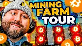 Massive Bitcoin Mining Farm Tour | See How Bitcoin is Mined!