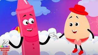 Humpty Dumpty + More Kids Nursery Rhymes & Children Songs