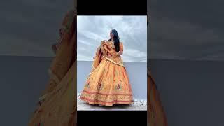 Styling my mom's 27 years old lehnga ️  #youtubeshorts  #music #song #ethnic #indianlook #trending