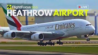 Heathrow Airport Live - Sunday 1st June 2025