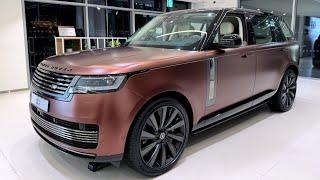 [4K] 2025 Land Rover Range Rover SV LWB P615 "Sunrise Copper" Walkaround Review