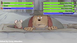 Ernest and Celestine (2012) Police Chase with healthbars