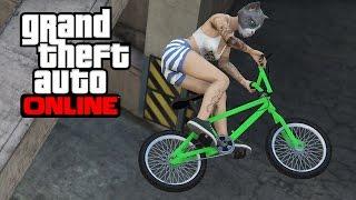 GTA 5 EPiC BMX STUNTS #4 (GTA 5 STUNTS MONTAGE)