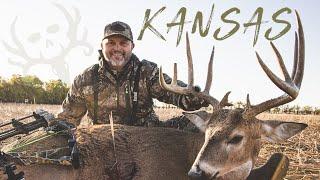 GIANT Bucks SAME MORNING! (3 Tags Filled in Kansas) Waddell & Nick