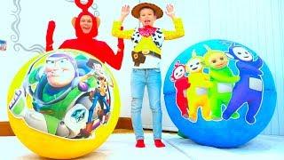 Huge Surprises Teletubbies Toy story