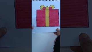 Surprise gift box #new year gift #surprise #shorts #ytshorts #art #muskan