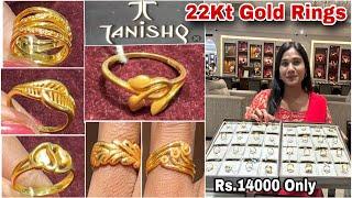 Tanishq Latest Gold Ring Designs For Daily Wear 1:42Gm| Light Weight Gold Ring Designs With Price|