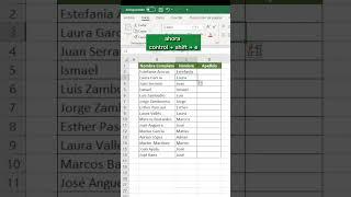 TRUCOS de EXCEL #excel #superexcel #shorts #excelgratis