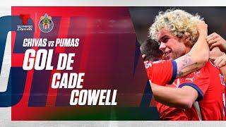 Goal Cade Cowell - Chivas vs Pumas 1-0 | Telemundo Deportes