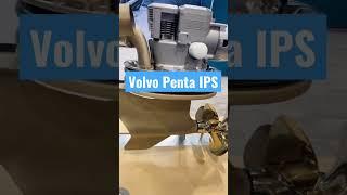 Huge Volvo Penta IPS System propulsion Lower Unit, Forward drive Dual propeller Duoprop #volvopenta