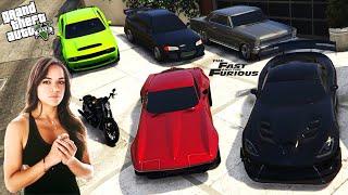 GTA 5 - Stealing Fast And Furious 'Letty Ortiz'  Cars with Franklin! (Real Life Cars #68)