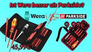 Ist Wera besser als Parkside ? VDE Schraubendreher set