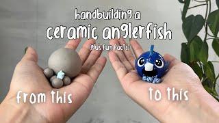 Making a Ceramic Anglerfish Pour Set | Full Process and Anglerfish Facts | The Midori House