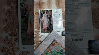 Range by Charizma Embroidered Lawn suit with Embroidered Voil Lawn Dupatta vol.13Pcs 6,350/-