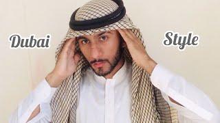 How to tie Dubai style || full tutorial || Majid shah 2020