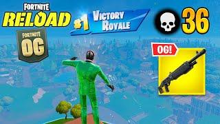 Fortnite Reload | High Kill Solo vs Squads Ranked Gameplay (Keyboard & Mouse)