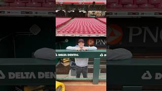 One of baseball’s coolest fan experiences (Reds ballpark tour and museum) #mlb #baseball