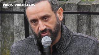 Cyril Hanouna à la manifestation contre la fermeture de C8 par l'arcom @ Paris 18 décembre 2024