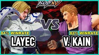 KOF XV  Layec (Rugal/Kim/O.Chris) vs Violent Kain (Ryo/Kyo/Rock)