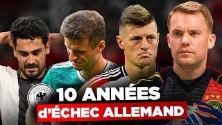 Les 10 ANNÉES D'ÉCHEC TERRIBLES de l'Allemagne depuis 2014 !