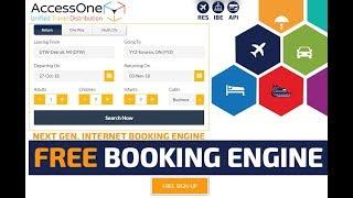 How do I  Get Travel Booking Search Engine for Free