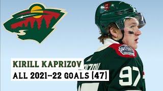 Kirill Kaprizov (#97) All 47 Goals of the 2021-22 NHL Season