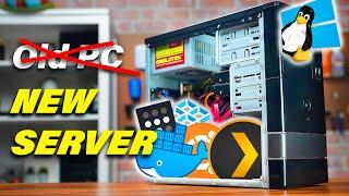 Turn your OLD PC into your NEW HOME SERVER