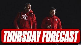 The HuskerOnline Thursday Forecast: Nebraska Football at Iowa I Nebraska Huskers I GBR