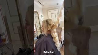 Bride hairstyles #hairstyle #hairstylehorts #hairtrend #bridehair