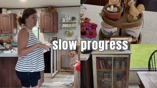 Making Changes in the DOUBLE WIDE Homemaker Day in the Life | Large Family Vlog